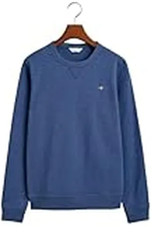 GANT Unisex barn Shield Cotton Slub C Neck Sweatshirt, , 92