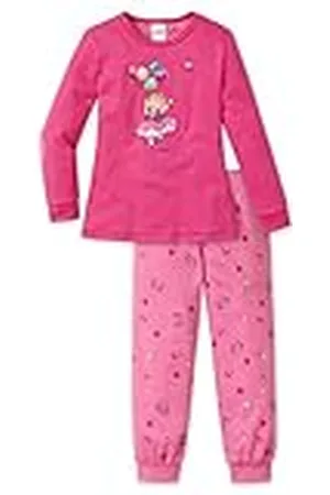 Schiesser Flickor Md lång tvådelad pyjamas, , 98 cm