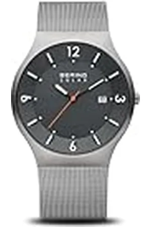Bering Solar Movement Herrklocka - Solar Collection med rostfritt stål och safirkristall 14440-077 Armbandsur