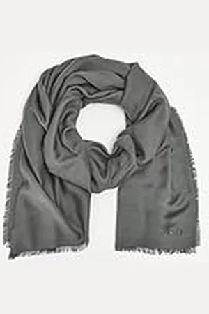 HUGO BOSS Sayver_70*180, Halsduk, Medium Grey30, En storlek, , one size