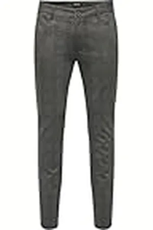 Only & Sons Endast & SONS manliga chinos rutig, , 28W x 34L
