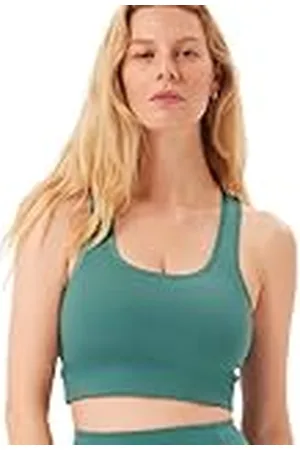 GIRLFRIEND COLLECTIVE Tipped Paloma Sports Bra, Women’s Sports Bra, Without Underwire and padding, For Running, Walking, Cardio, Sizes XXS-6XL