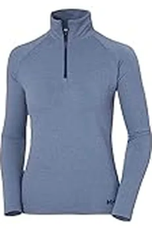 Helly Hansen Kvinnor Verglas 1/2 blixtlås, M, Ocean