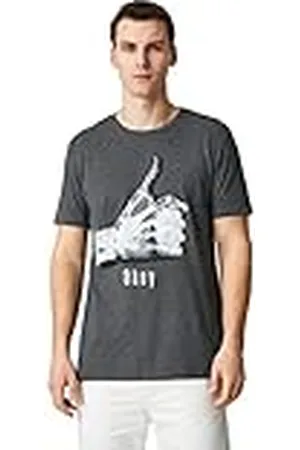 Koton Herr Crew Neck T-shirt slogan tryckt kortärmad, , XXL