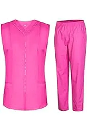MISEMIYA Peeling-set för kvinnor – doktuniform för kvinnor med skjorta och byxor – medicinsk uniform – 818-8312, , XS
