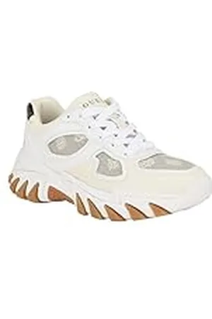 Guess Norina sneakers för kvinnor, vit/beige 140, 6.5 UK, , 39.5 EU
