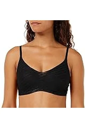 Sloggi Zero Lacy H mjuk bh för kvinnor, svart, S