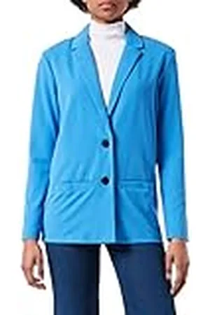 JDY Dam LOUISVILLE Catia L/S JRS NOOS Blazer, Palace Blue, XS