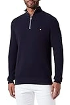 Tommy Hilfiger Herrtröja med dragkedja utan huva, , XS