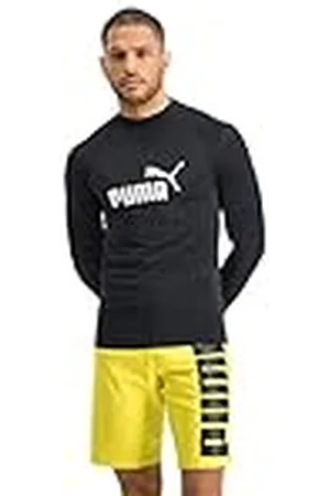 PUMA Herr simning män långärmad rash guard rash-guard skjorta, , XL