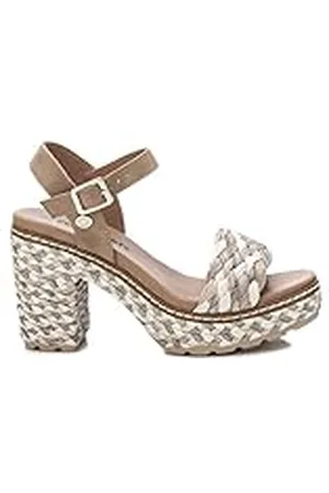 Refresh Dam 170691 sandal med klack, taupe, 39 EU, , 39 EU