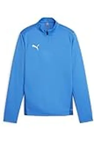PUMA Teamgoal Training 1/4 Zip Top Jr Slim Fit, Ignite Blue White Team Royal 140 Unisex-Vuxen