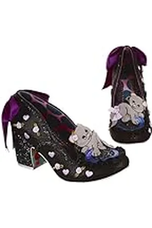 Irregular Choice Oregelbundet val kattunge morrhår tyg/PU 41, , 41 EU