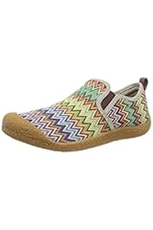 Keen Dam Howser Canvas Slip-on toffel, Chevron Plaza Taupe, 41 EU