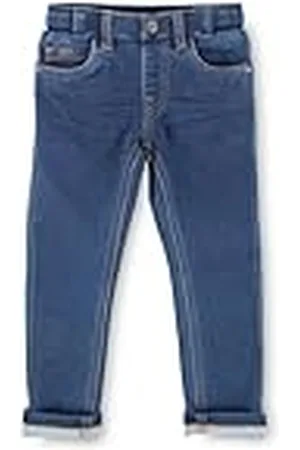 sigikid Sweat Denim Jeans för pojkar och flickor med slip-in och breddreglering inuti, , 122