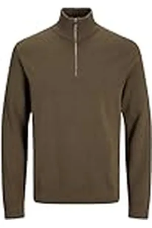 JACK & JONES Jprblamilano Spring Knit halv dragkedja Sn, , XL