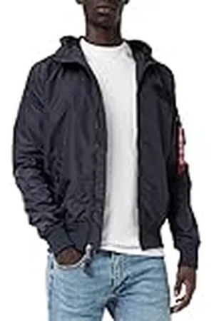 Alpha Industries MA-1 LW Bomberjacka med huva för män