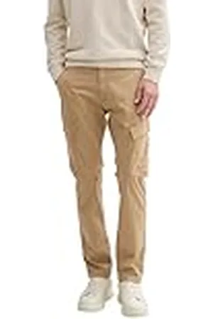 TOM TAILOR Herr regular fit cargobyxor, , L