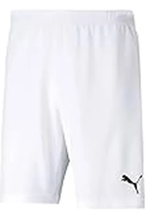 PUMA Unisex - barn Shorts Teamrise Short Jr, vit svart, XS