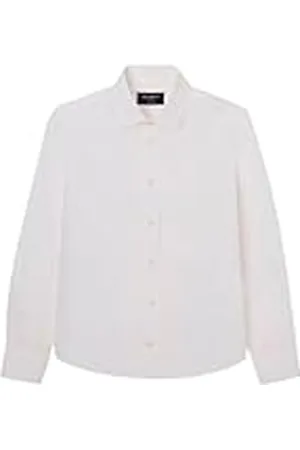 Hackett Keramisk poplin skjorta för män, , 2 Jahre