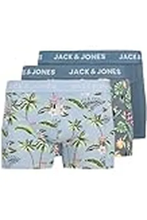 JACK & JONES Flower Bird Trunk Boxershorts Herr (3-Pack)