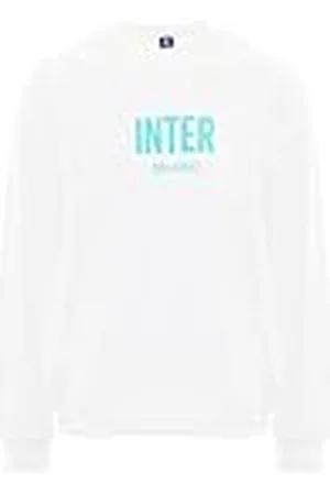 Inter Unisex-vuxen, officiell produkt, exklusiv 3D-Crest-kollektion, 100% bomull, lämplig för alla fans svart, , S