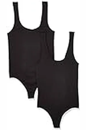 VERO MODA Kvinnors VMSTELLA bodystrumpa 2-pack body, , S/M