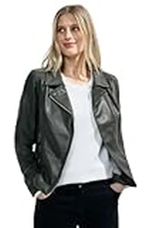 CECIL TOS PU-bikerjacka för kvinnor, , XXL