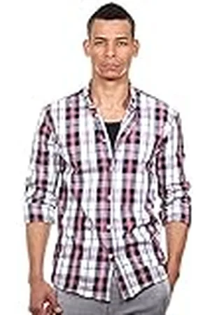 SELECTED Herr slim fit fritid skjorta Shdone – jaxcheck skjorta Ls Noos, , S