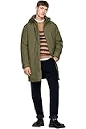 Tommy Hilfiger Herr TECH VADDERAD PARKA MW0MW37369, pufferrock, khaki, M, , M