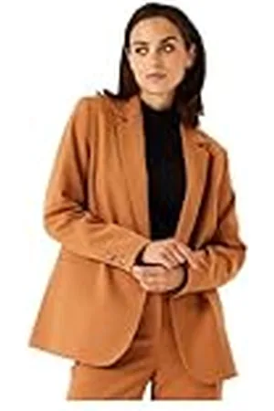 Garcia Dam Colbert + Gilet Casual Blazer, Burnt Sand, XL, , XL