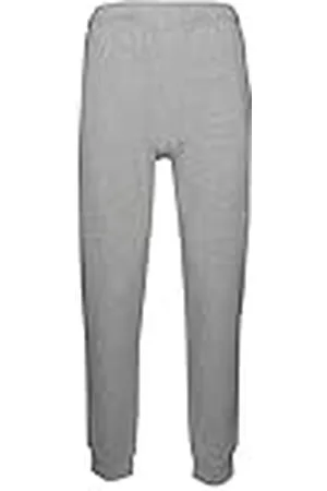 Champion Legacy Autentiska byxor Powerblend Terry Logo Rib Cuff sweatpants, Heather Grey, L