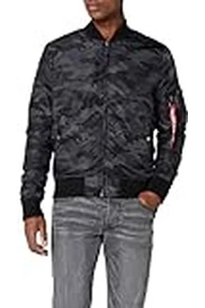 Alpha Industries MA-1 TT Camo Bomberjacka för män Black
