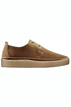 Clarks Premium herr Clarkwood låg, Cola Suede, 12 UK, , 44.5 EU