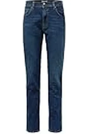Bugatti Herrjeans normal passform fem fickor bomull stretch denim, , 33W x 36L