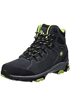 BRUTTING Unisex Mount Trish High Cross-löparskor, antracit/Citron, 40 EU
