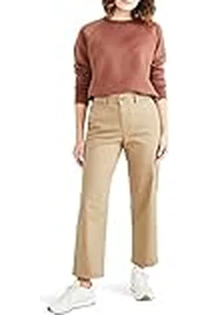 Dockers Dam High Waisted Chino Harvest guldbyxor, 26