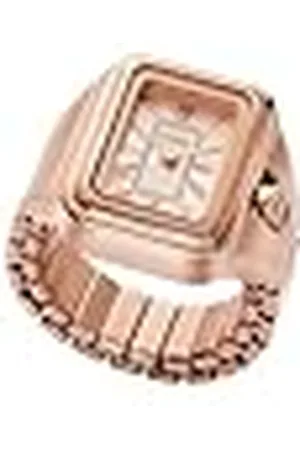 Fossil Raquel klockring för kvinnor, kvartsurverk med armband i rostfritt stål