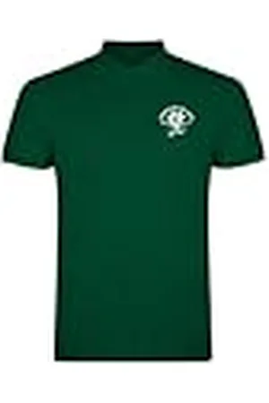 American College Pikétröjor sport andas tryckta kläder unisex barn pojkar och flickor casual modell ACPLW6 mörkgrön 16 år, , 16 �r