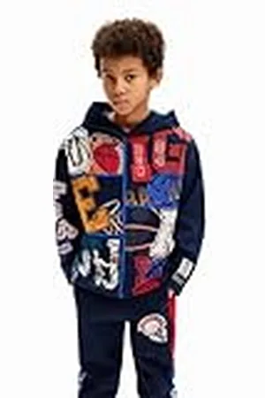 Desigual Pojkar Pojkar stickad T-långärmad tröja, , 12 år