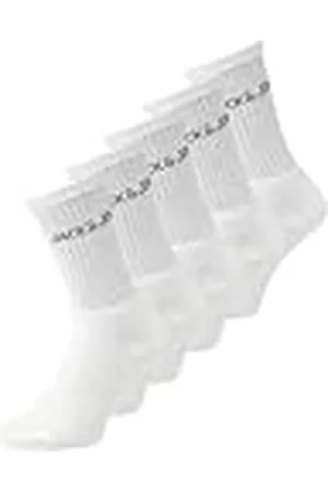 JACK & JONES Jacregen tennisstrumpa 5-pack Jnr Noos (förpackning med 3), , 33-37