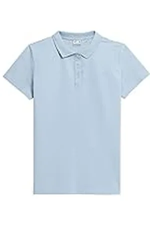 4F T-shirt F585 Färg Ljus Blå Storlek S för kvinnor, , S