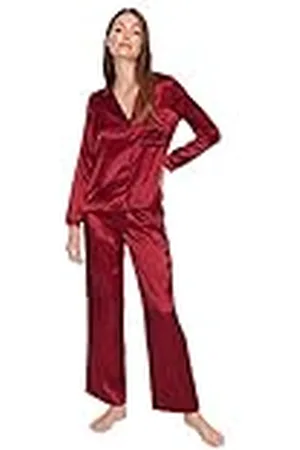 Trendyol Pajama-set – vinröd, , 40