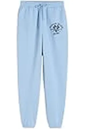 American College Chinos joggingbyxor sport varma kläder blandade män och kvinnor casual modell ACJOGW6 himmelsblå XL, , XL