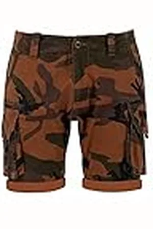 Alpha Industries Alpha Crew Short Camo Shorts för Män, , 29W