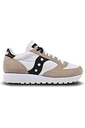 Saucony Jazz Original Vintage, Sneaker Donna, Bianco Nero, 36 EU