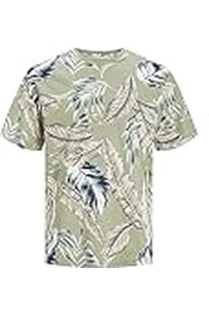 JACK & JONES Herr Jeff tryckt kortärmad t-shirt, , M