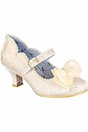 Irregular Choice Oregelbundet val sommarbris, vit, bred passform UK 8,5 (EU 43), , 8.5 UK Wide