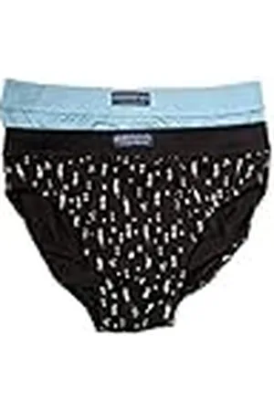 Abanderado Mäns Ocean Essentials trosor, Est Black Blue, XL (förpackning med 2)