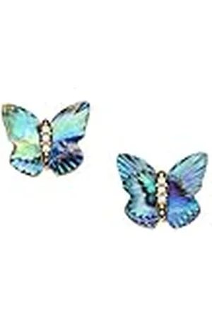 Fossil Damörhängen Sutton Butterfly Wings Abalone flerfärgad, JF04813710, En Storlek, Rostfritt stål, Ingen ädelsten